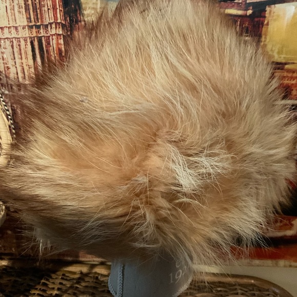 “REAL FUR HAT” VINTAGE  FUR/RED FOX MID CENTURY MOD/ RETRO  HAT. - Picture 5 of 14